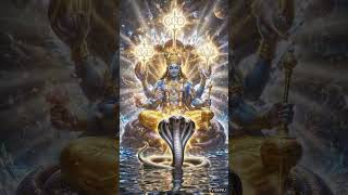 Lord Vishnu — Vishnu preserves cosmic order through eternal presence... 🙏 #Shorts