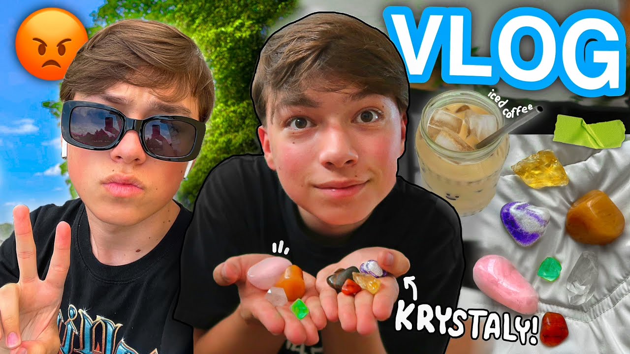(NE)PRODUKTIVNÍ VLOG: Velký Update, Krystaly, Iced Coffee, tadeas.co Objednávky, Natáčení KT + víc!🌱