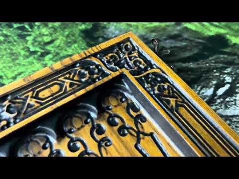 Нарди з дерева, з зображенням коня, видео 1