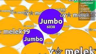 Lucky start? - Impressive ending... (50K Score | Agar.io)