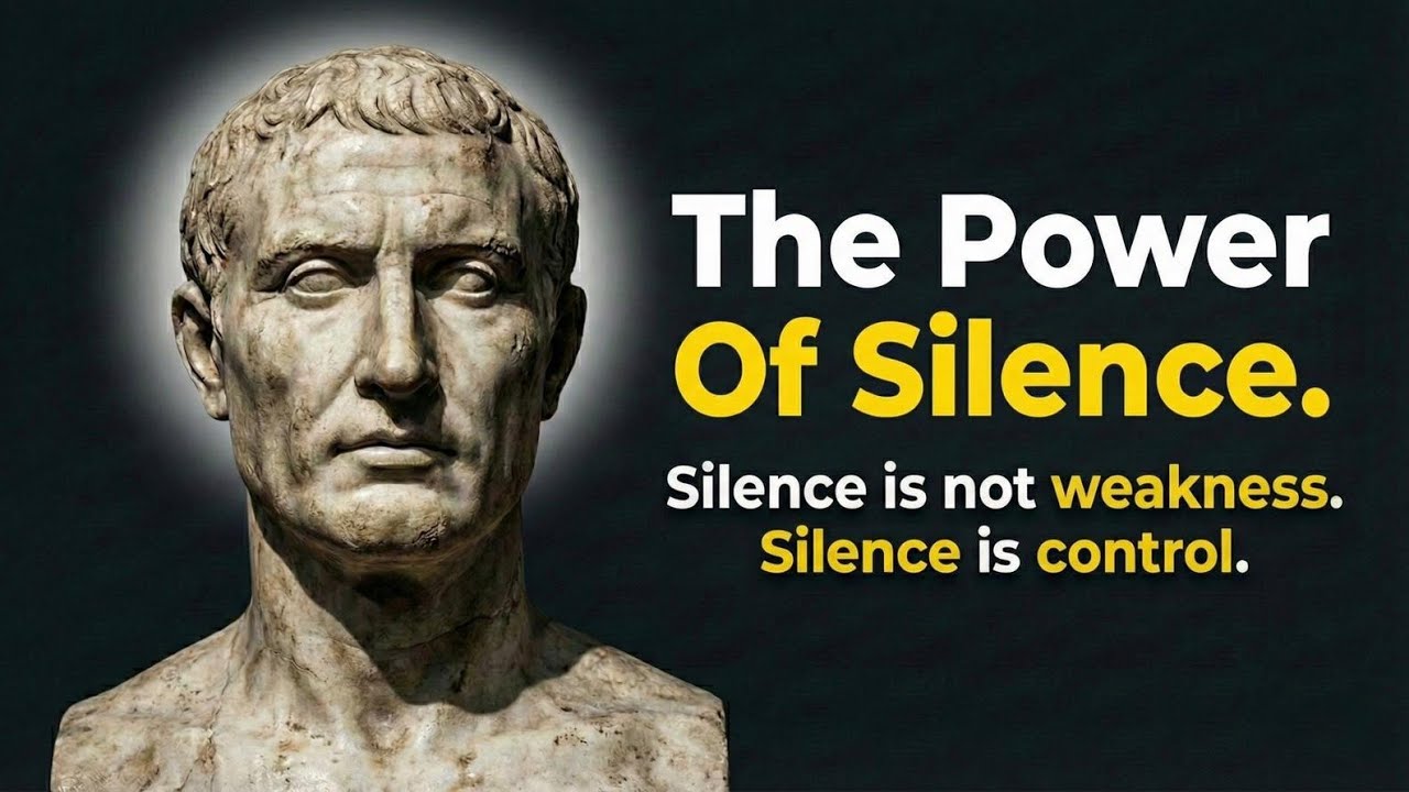 The Power of Silence | Stoic Discipline Explained | Stoic Self-Mastery