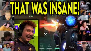Valorant Streamers React To BBL Crewen CRAZY OP 4k Against GIANTX In VCT