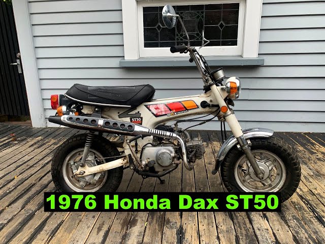 1976 Honda ST50 Dax White - YouTube 1976 Honda ST50 Dax White - YouTube