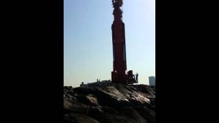 Make A Holl In Water Sea For Fix 6Unch Pipe