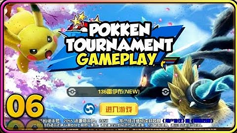 Pokemon Pokken Tournament: Pokemon 3d game on Android 2021 Gameplay Walkthrough