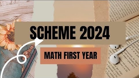 11th Class Math Pairing Scheme 2024- 1st year Math Paper Scheme 2024 all boards