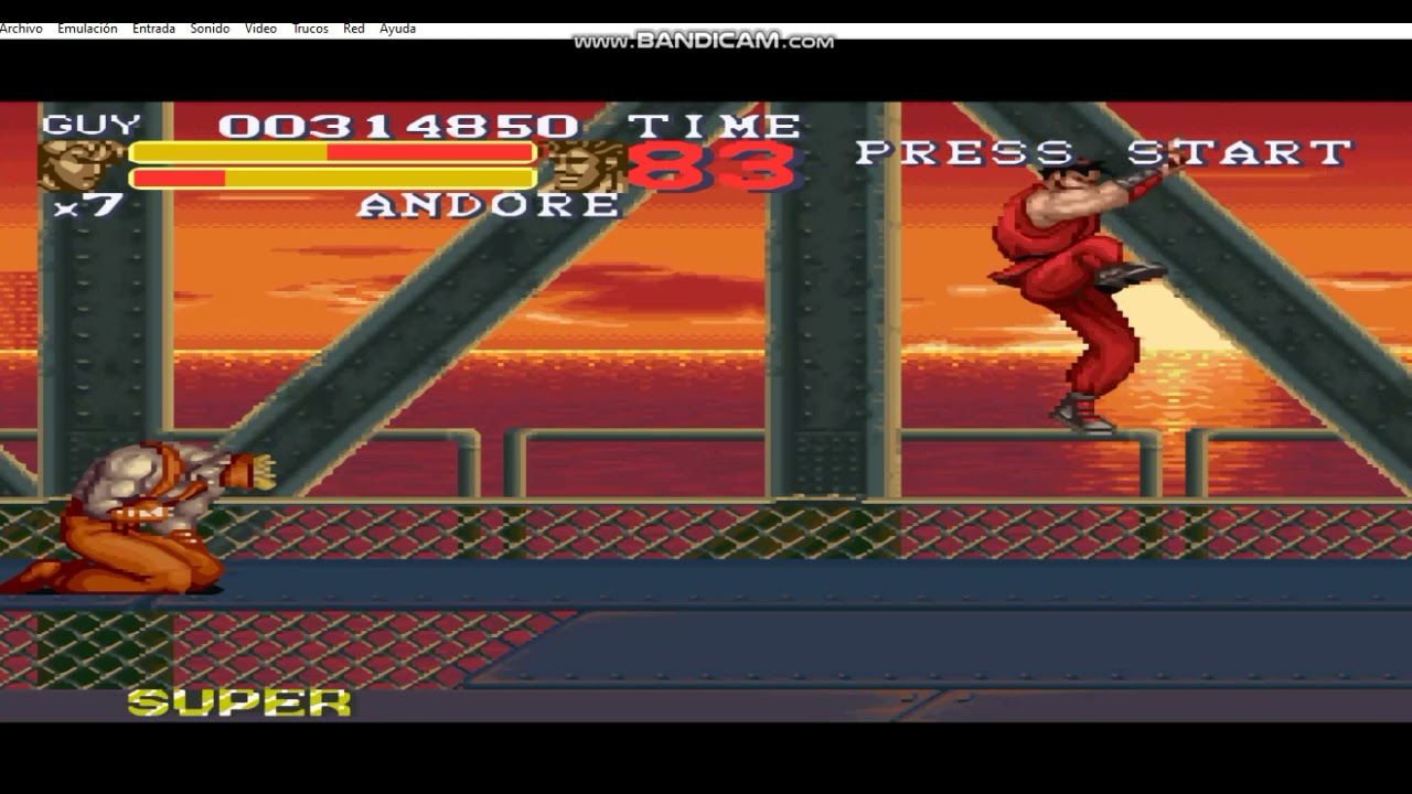 Final Fight 3 - Gameplay - Guy