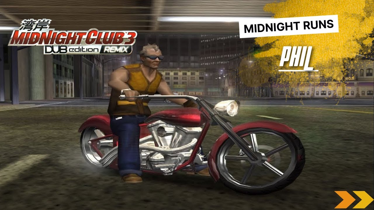 Midnight Runs | Midnight Club 3 - DUB Edition Remix | Phil Races 1 - 4 -  YouTube