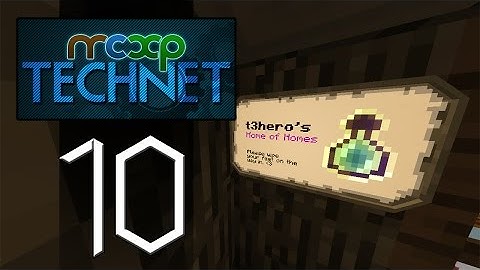 TechNet - Modded Minecraft - Ep10 - Breaking Ground