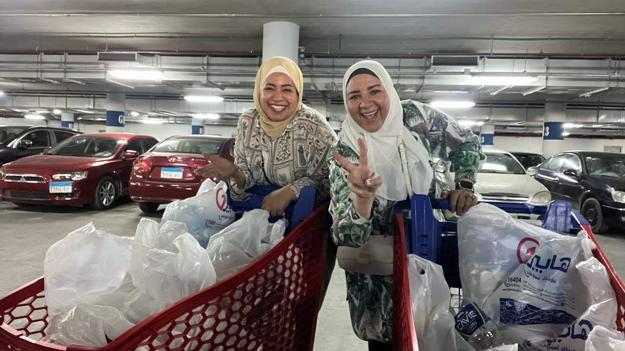 تحدي السرعة في السوبر ماركت 🫢أحلام النصابة أهي😅💃🏽