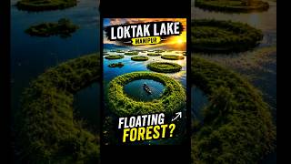 India's Floating Forest Mystery! #shorts #manipur #facts #viralshorts #amazingfacts #wildlife