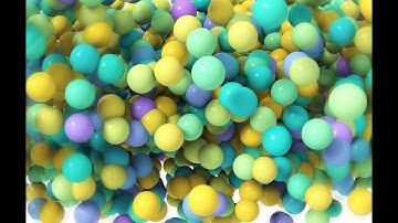 3D Modeled Digital Pour Using Modo Particles