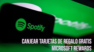 Redeem Free Spotify Premium Gift Cards | Microsoft Rewards #spotify #microsoft