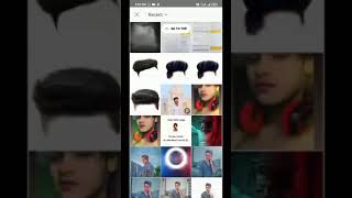 picsart editing |picsart hair png editing | hair png kaise lagaye #shorts #short screenshot 4