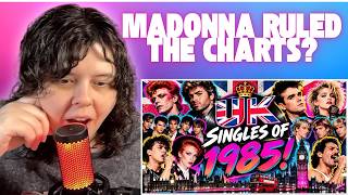 American Reacts to the Biggest UK Singles of 1985! 🇬🇧🎶 | Part 2