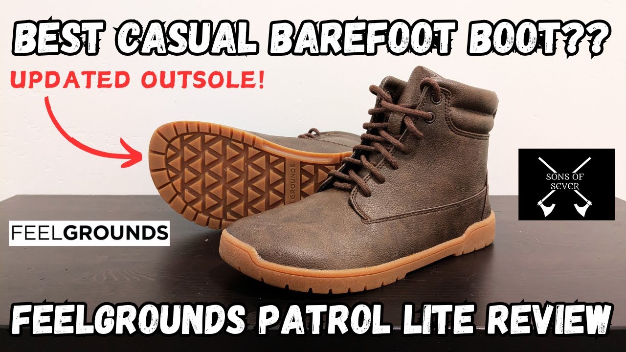Feelgrounds Patrol Lite Review/Best Casual Barefoot Boot For Fall/Winter/Best Vegan Barefoot Boots