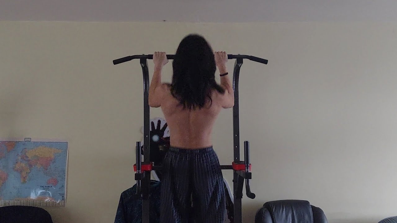 10 pull-ups every day | day 95 - YouTube