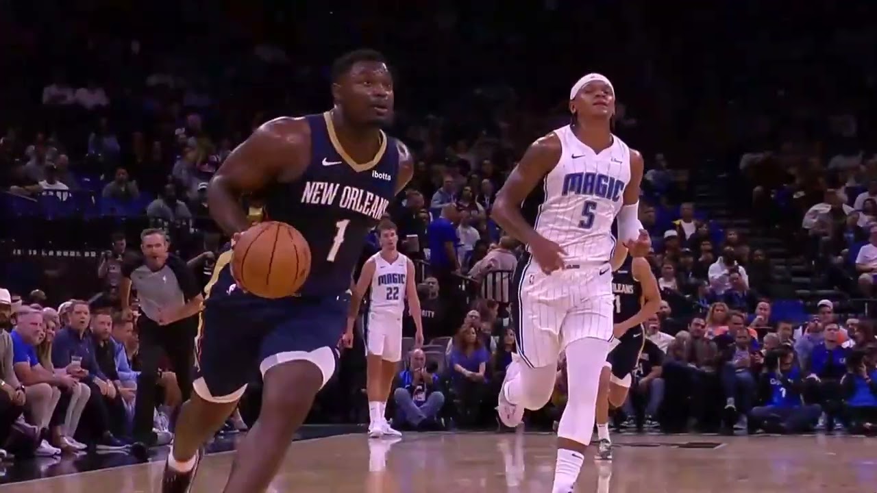 Zion Williamson GOES TO WORK In the 1st Half vs Magic! | October 17, 2023