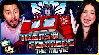 THE TRANSFORMERS THE MOVIE (1986) First Time Watch Movie Reaction! Peter Cullen, Leonard Nimoy