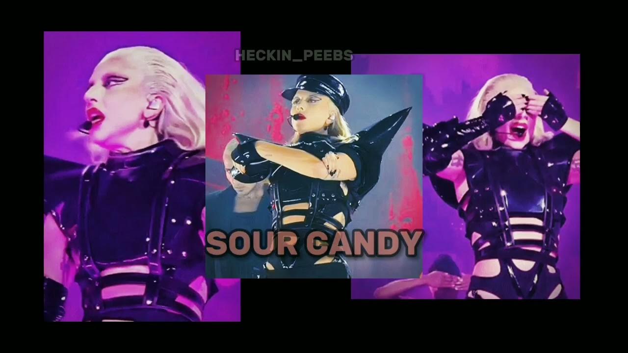 Lady Gaga Sour Candy [live vocals added) YouTube