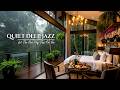 Smooth Rainy Morning Piano Jazz – Cozy Forest Cabin Ambience for Study &amp; Work