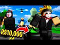 THE GREATEST BANK HEIST in ROBLOX BROOKHAVEN!! (Story)