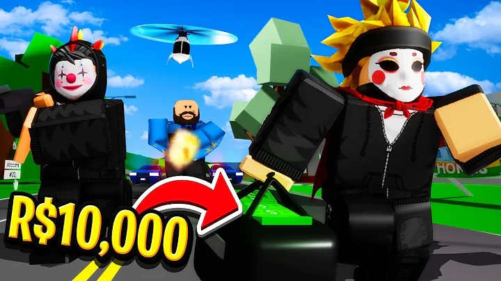 THE GREATEST BANK HEIST in ROBLOX BROOKHAVEN!! (St...