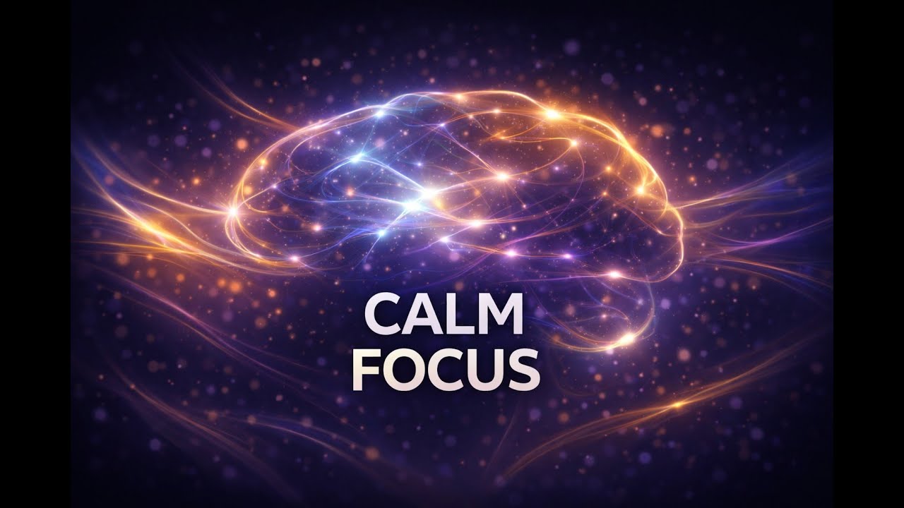 ADHD Calm Focus Music for Anxiety-Free Work | No Lyrics