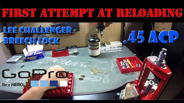 First Time Reloading Lee Challenger Breech Lock Press HD
