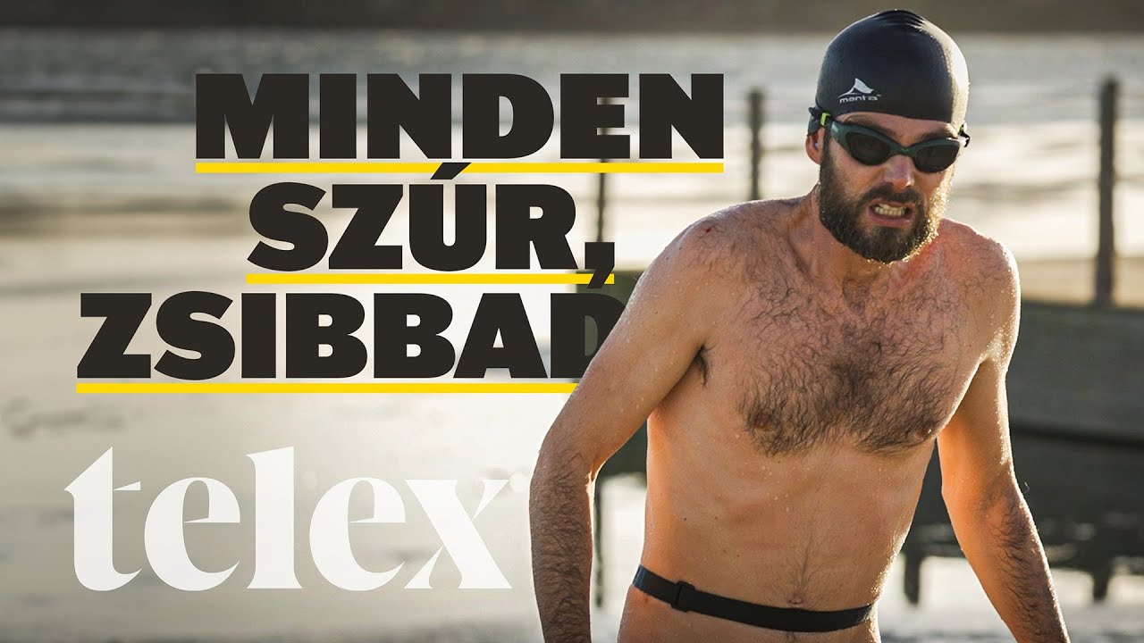 Másfél hónapot készültem a téli Balaton-átúszásra