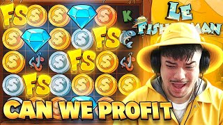 WILL LE FISHERMAN PROFIT ON LOW BET SIZES?! (Super Bonus)