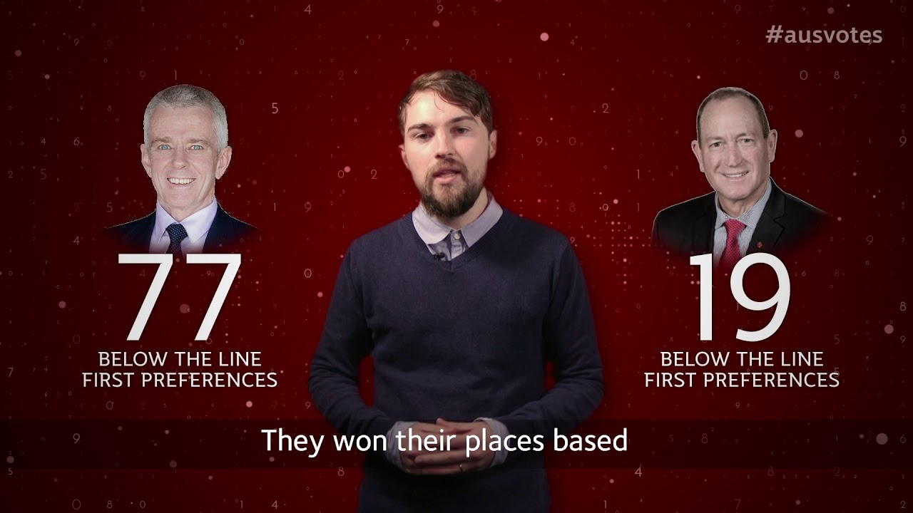 What Is Voting Below The Line And How Does It Affect Australia s Senate YouTube