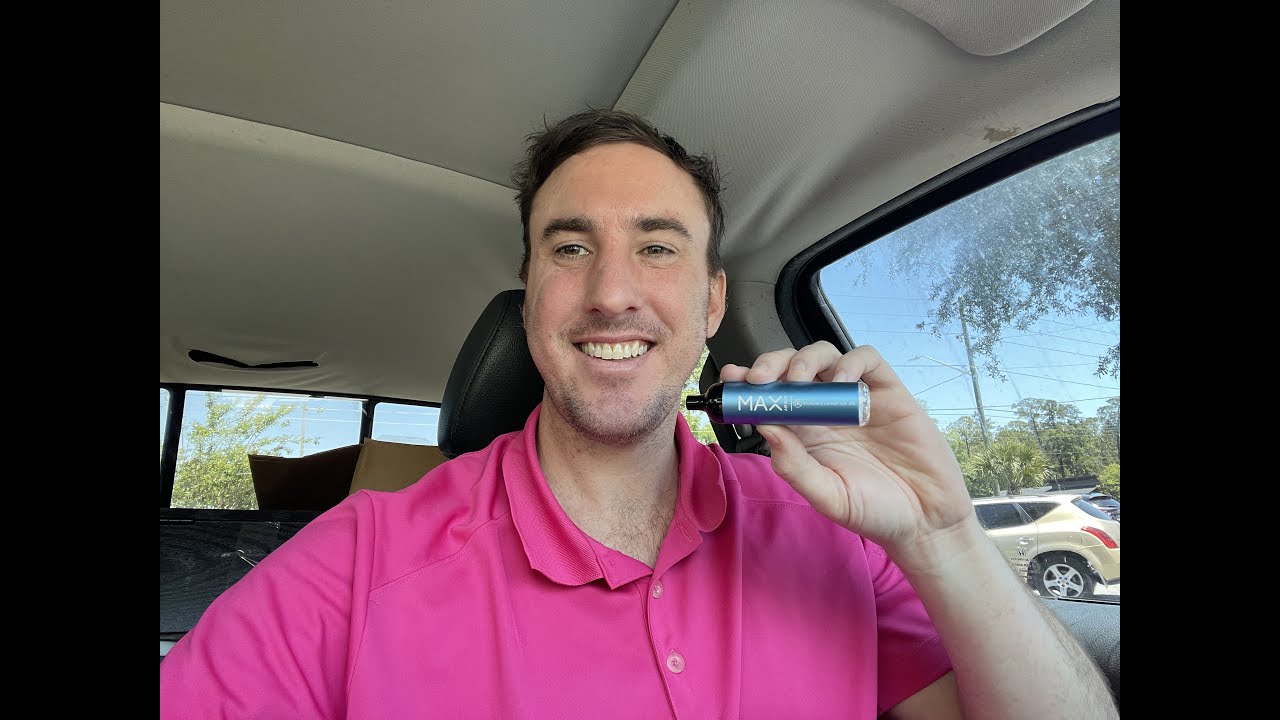 Air Bar Max Blueberry Lemon Ice Vape Review!