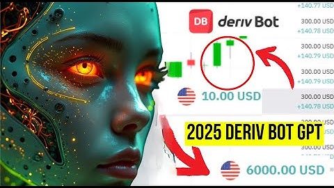 DERIV BOT 2025 | CHATGPT AI NO LOSS BOT DERIV EVEN/ODD/BOOM/CRASH/OVER/UNDER/RISE/FALL/DIFFERS/MATCH