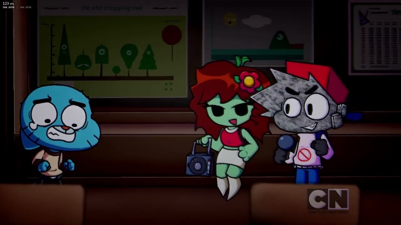 Friday Night Funkin' The Grieving Of Friday New Demo | Gumball (FNF/Mod/Pibby + Cutscene)