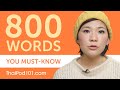 800 Words Every Thai Beginner Must Know