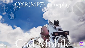 QXR (MP7) gameplay |Cod mobile