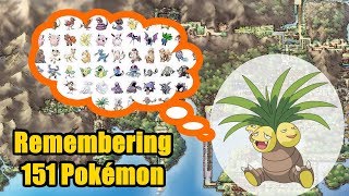 Naming The First 151 Pokémon In 12 Minutes Sporcle