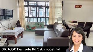 3-rm flat Blk 436c Fernvale Rd (Fernvale LRT, Fernvale CC, hawker center, Seletar Mall) at doorstep!