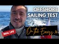 Real life  offshore sailing test of the excess 14