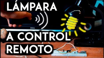 ¿Cómo automatizar tu habitación con Arduino?| Parte 2 (lámpara remota) Domótica en Español