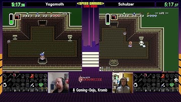 Yagamoth vs Schulzer. SGLIVE 2021 ALTTP Randomizer