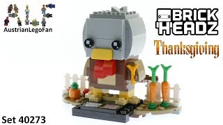 Lego Brickheadz 40273 Turkey - Lego Build Review -
