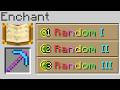MINECRAFT MA con L'INCANTAMENTO RANDOM