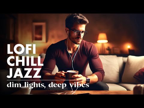 Lofi Chill Jazz | Dim Lights, Deep Vibes - Easy listening lounge music