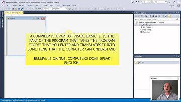 VIDEO 2 VISUAL BASIC IDE