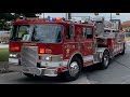 Five points fire company ladder 17 responding
