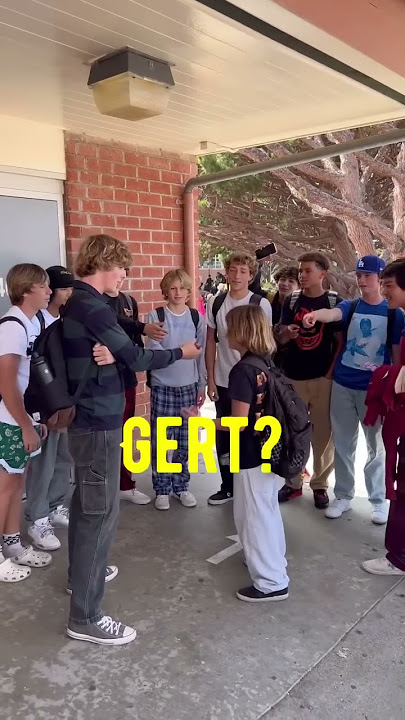 Instigating school fights 💀 #shorts #publicinterviews #weupnext #schoolfights #viralcontent #wow