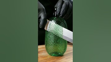 glass fruit cutting satisfying video ASMR #relaxing #relax #satisfying