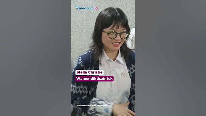 WAMEN STELLA KE PENERIMA BEASISWA PEMERINTAH: INI UTANG YANG HARUS DIBAYAR